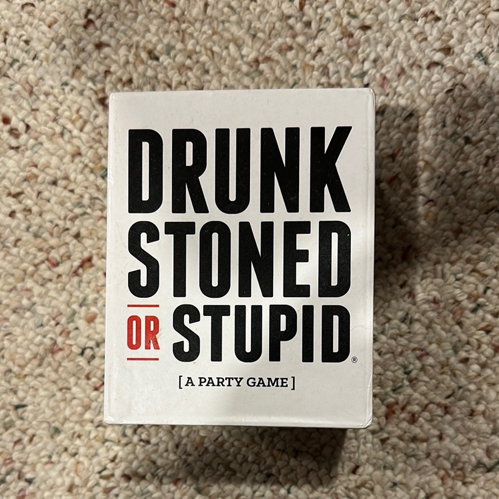 Drunk Stoned or Stupid Party Game